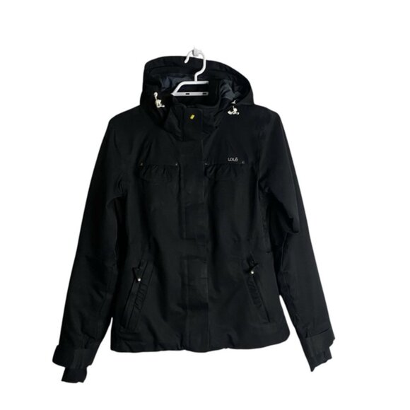 Lole Women's Black Ski & Snowboard Full Zip Hooded Jacket - Picture 1 of 15